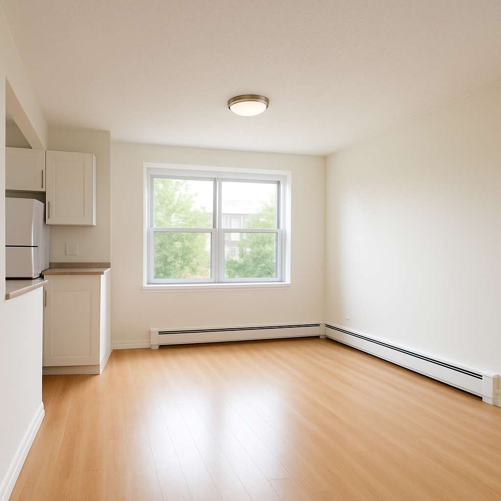 Après — Appartement après longue occupation