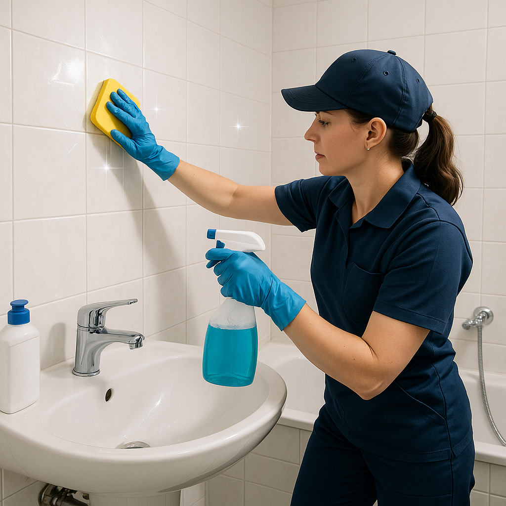 Désinfection des sanitaires et cuisines